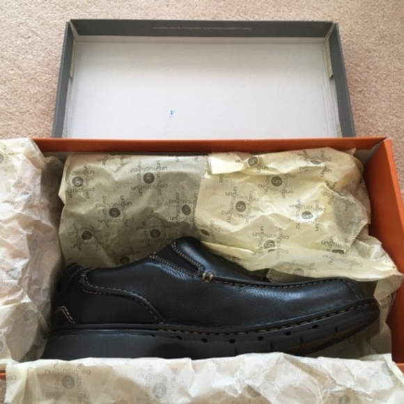 Mens Clarks Un.Seal Shoes ~ New w/o Tags - Picture 3 of 5